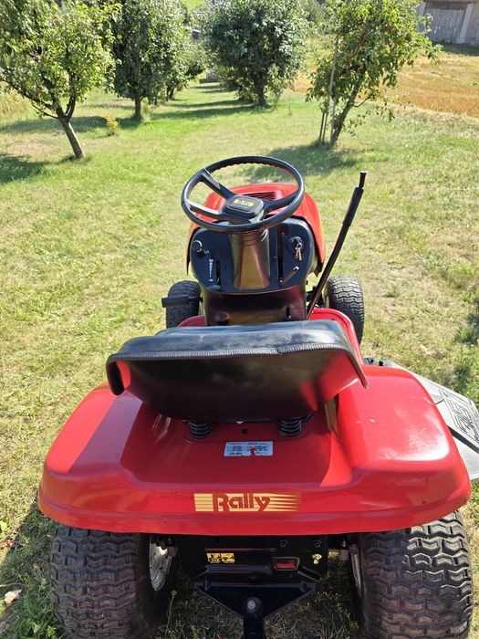 Traktorek kosiarka Rally/Husqvarna Briggs&Stratton+zbieracz