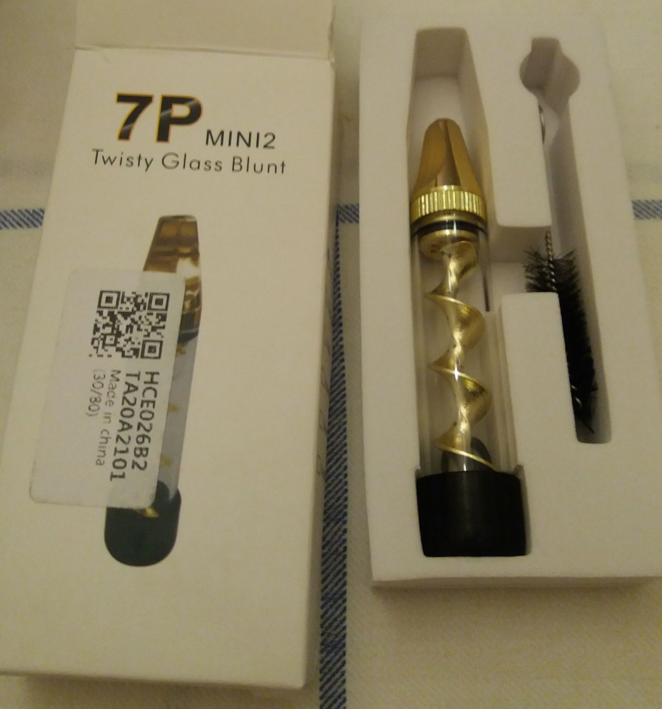 Cachimbo vidro Glass blunt 7p mini2