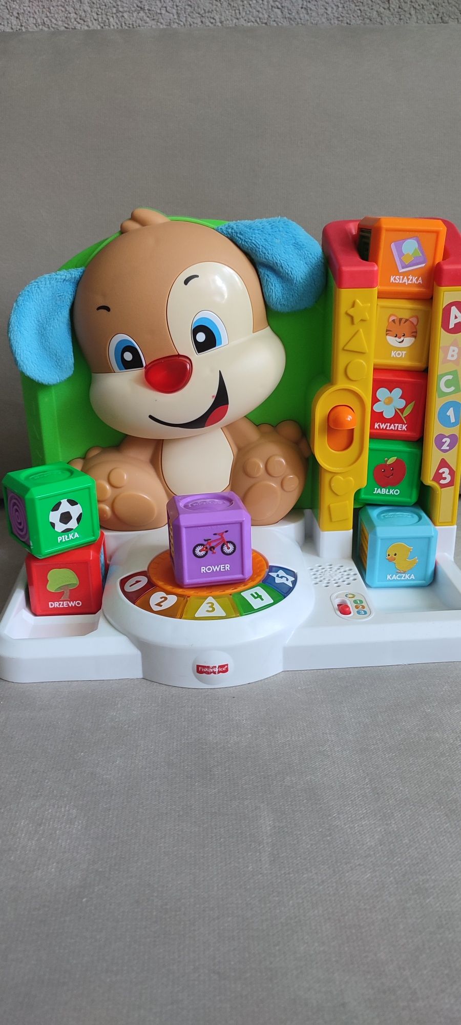 Fisher-Price Edukacyjna Stacja Szczeniaczka - Pierwsze Słówka Kostki