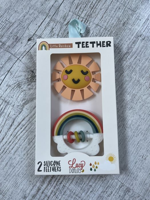 Niwe gryzaki zestaw lucy darling gryzak zabkowania