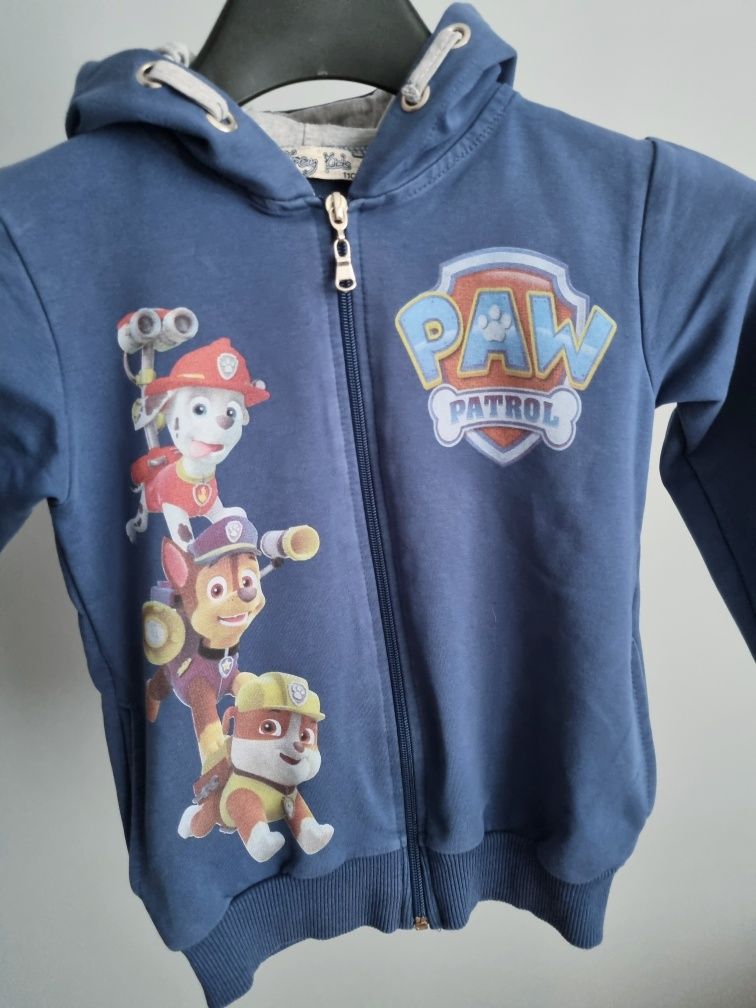 Bluza na zamek psi patrol 95% bawełny