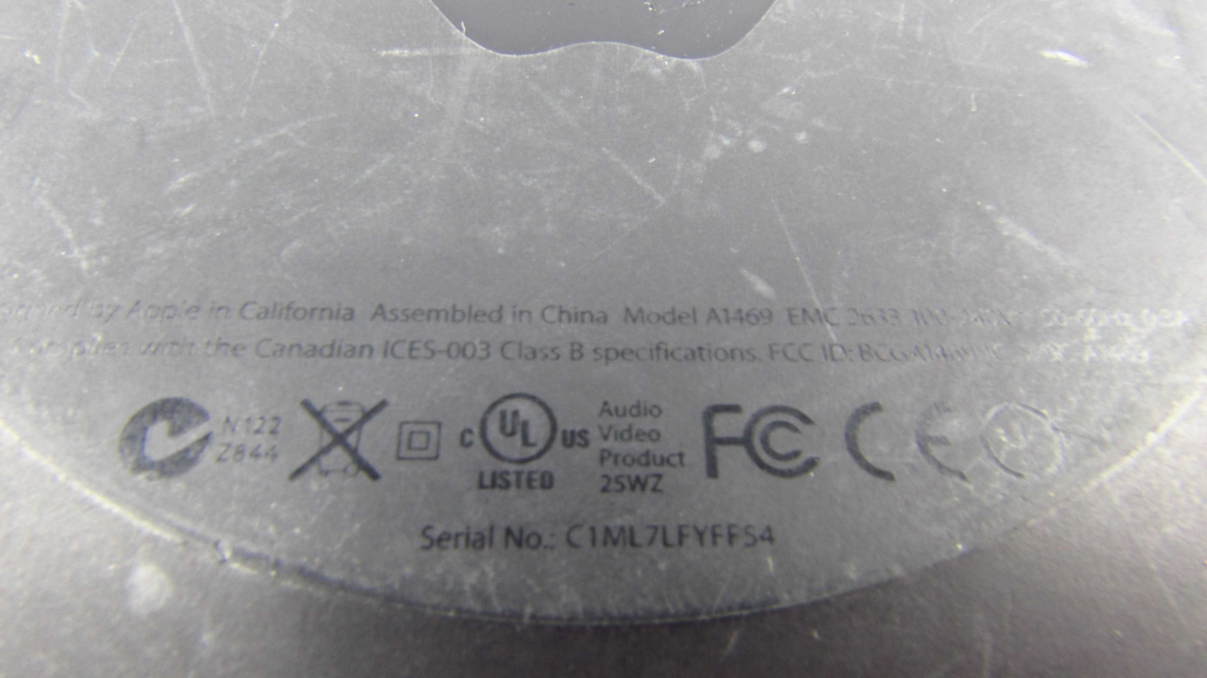 APPLE - Apple TV 3 A1469 Odtwarzacz multimedialny Netflix, AirPlay