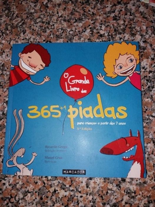 Livro 365 piadas (para crianças a partir dos 7 anos)