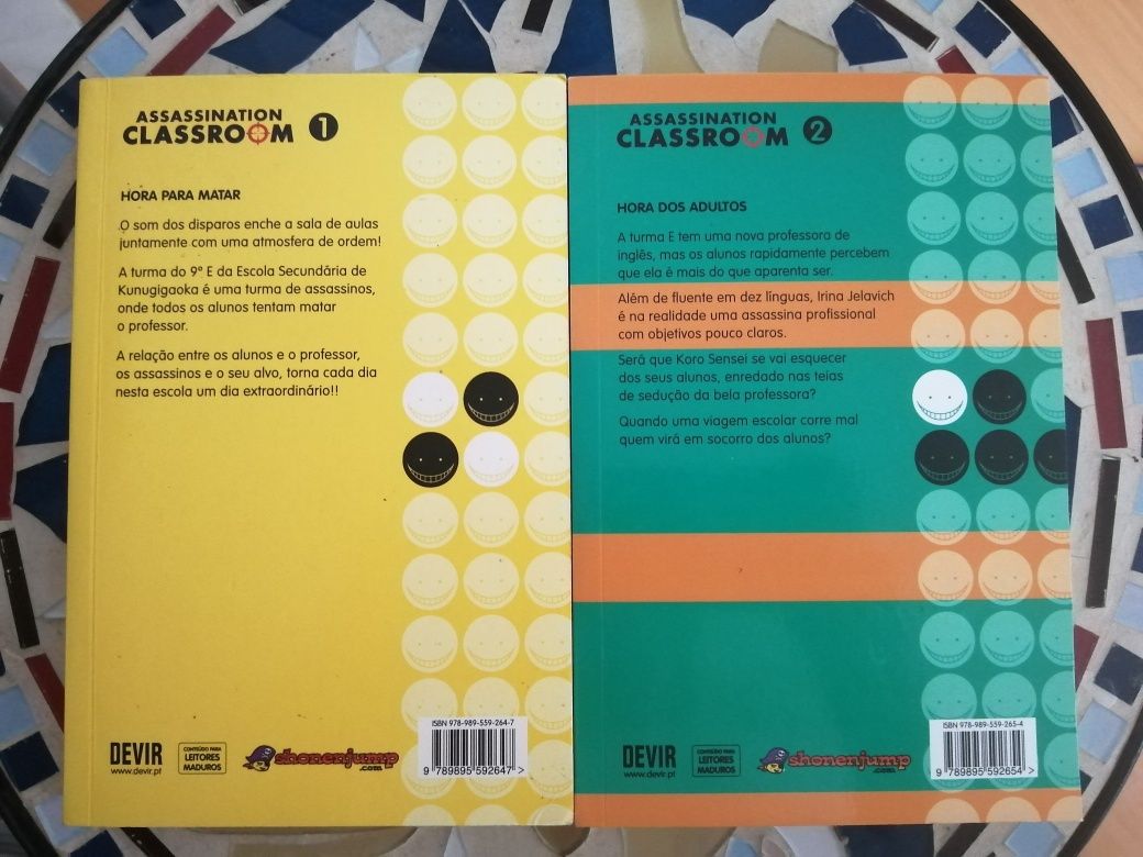 Mangá Assassination Classroom