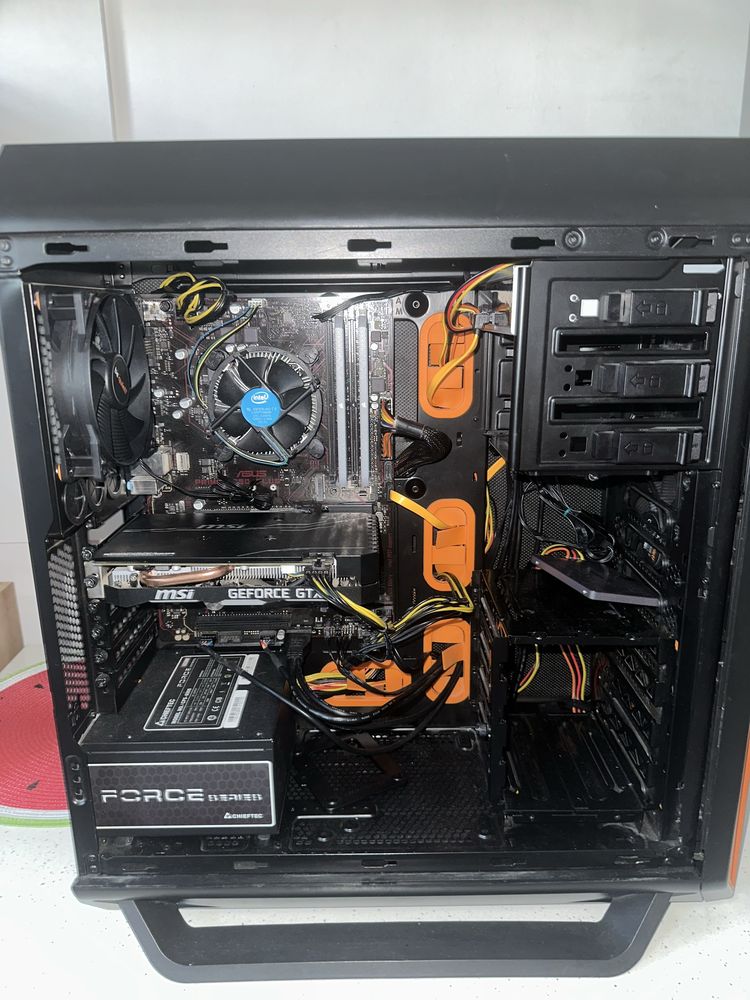 i5 7500 GTX 1660 6GB super MSI Ventus Asus B250 Plus 16 GB ram DDR4