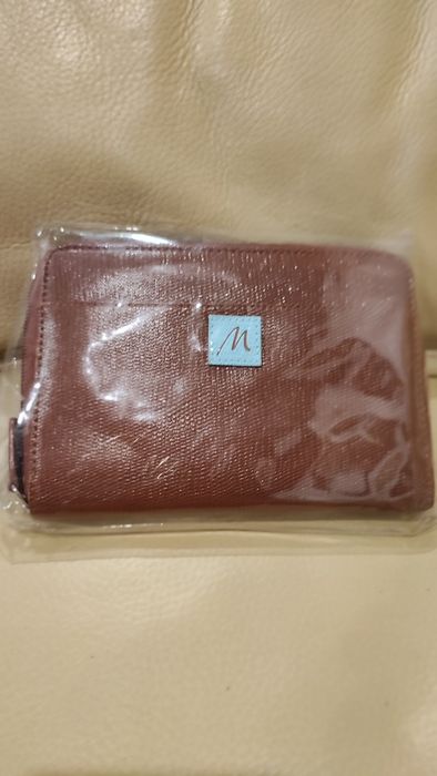 Conjunto carteira e agenda organizer