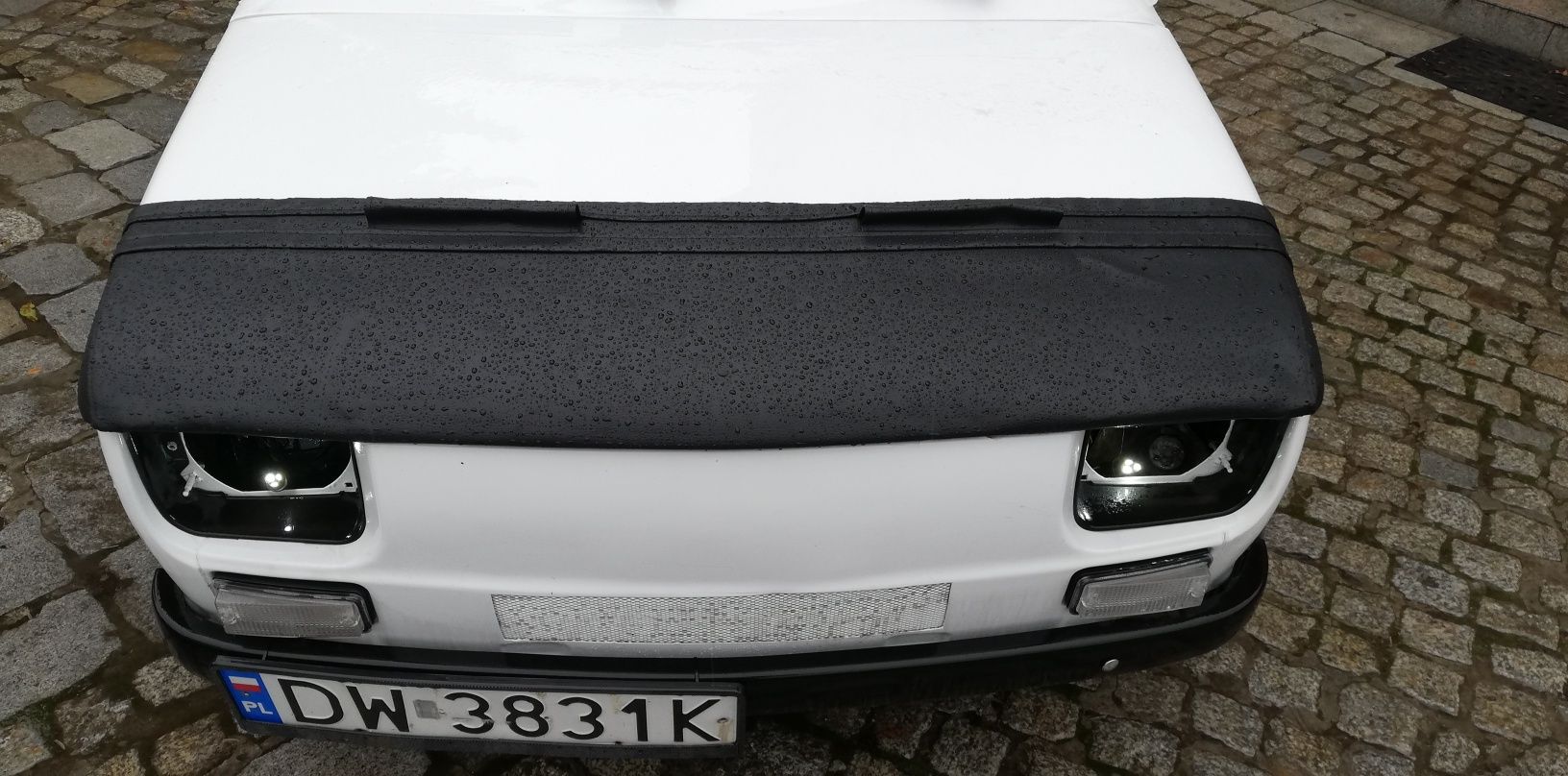Fiat 126p bra osłona skóra maski przedniej tuning nowa