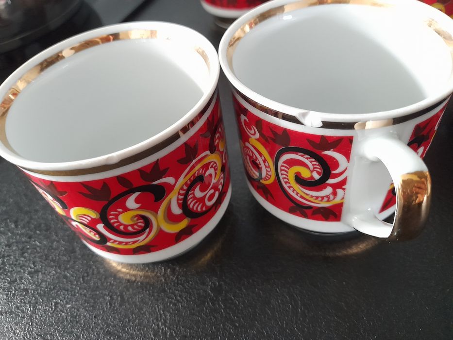 Zestaw kawowy 12 os. Chodzież zestaw roman