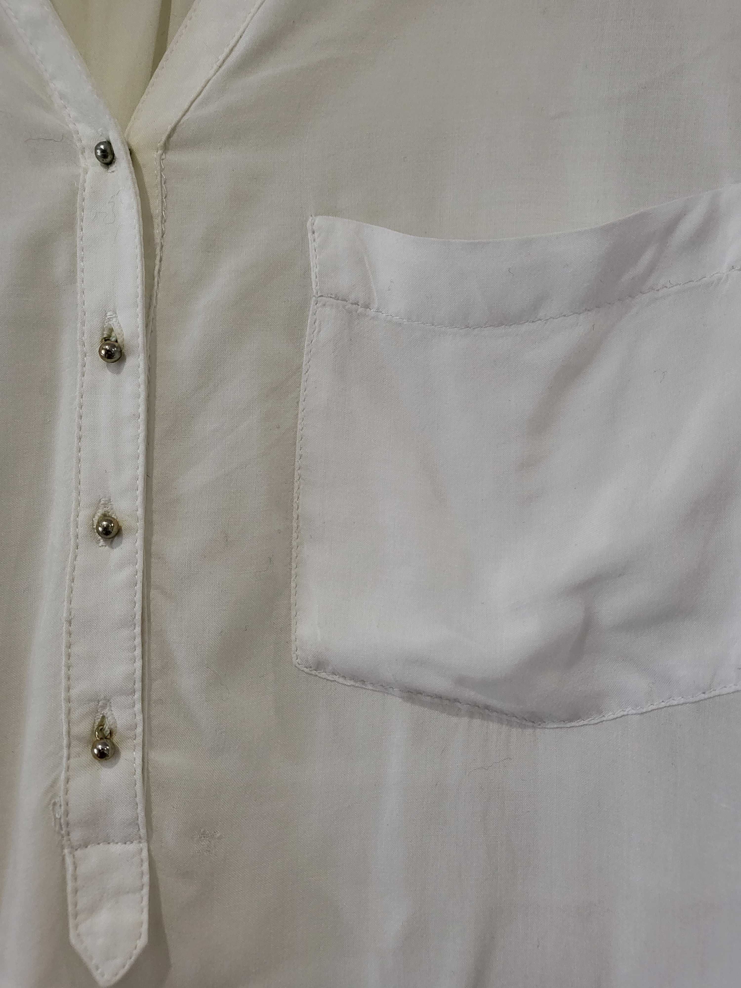 Camisa branca Zara tamanho S
