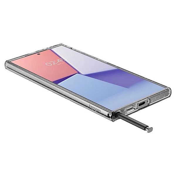 Etui Spigen Liquid Crystal na Samsung Galaxy S24 Ultra - przezroczysto