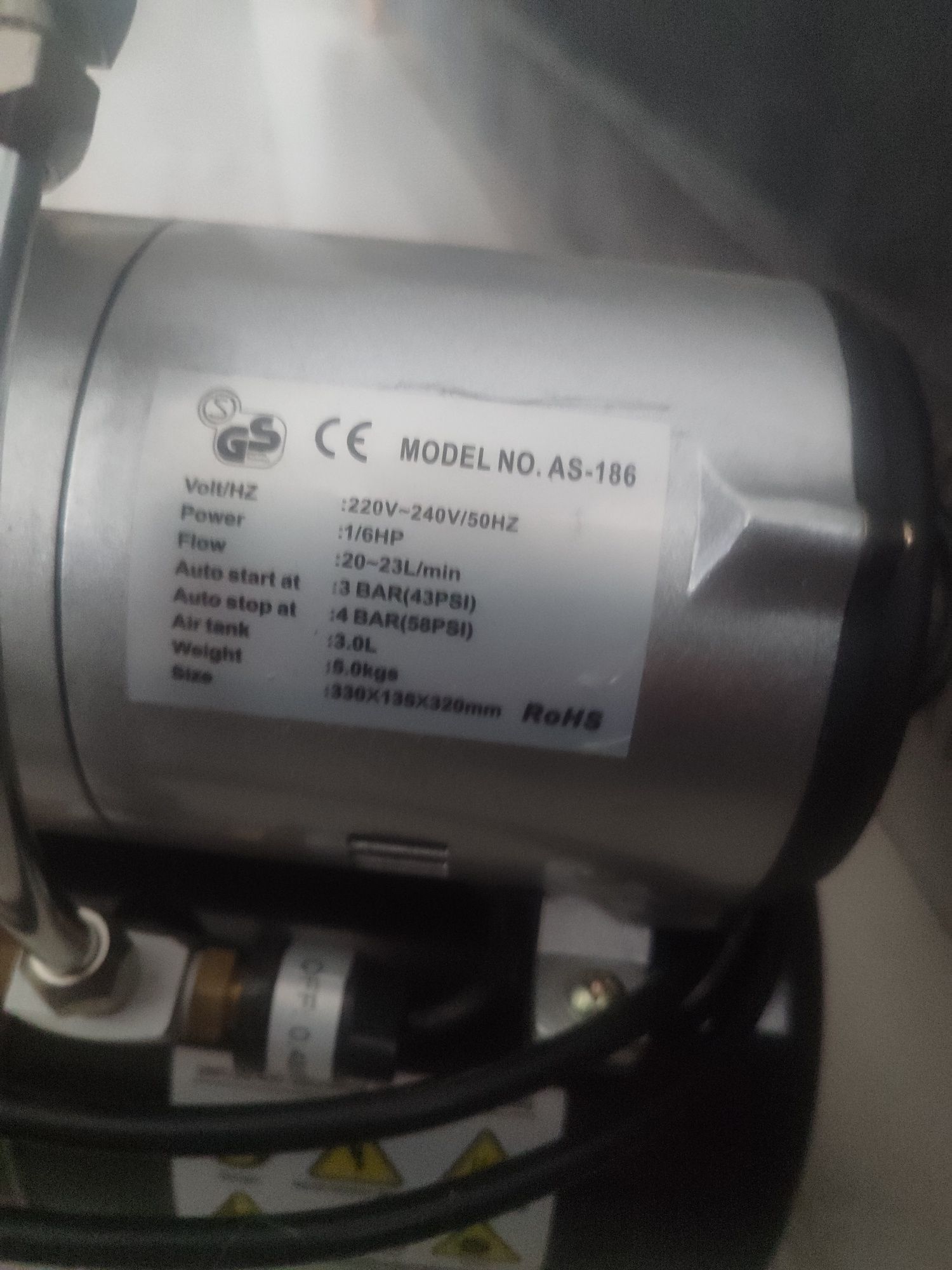 Kompresor do aerografu+aerograf