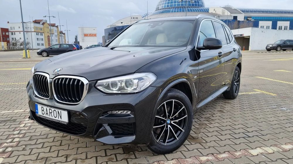 BMW X3 X3 30i, X drive, 4x4, M pakiet, panorama, car play, jasna skóra, navi