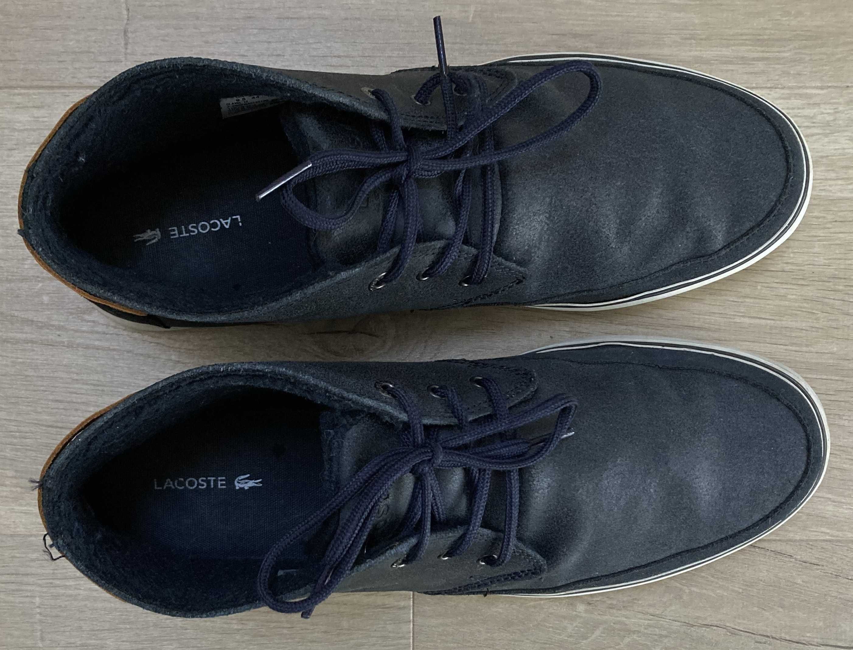 Lacoste Clavel 17 trzewiki - buty męskie, skóra rozm. 44