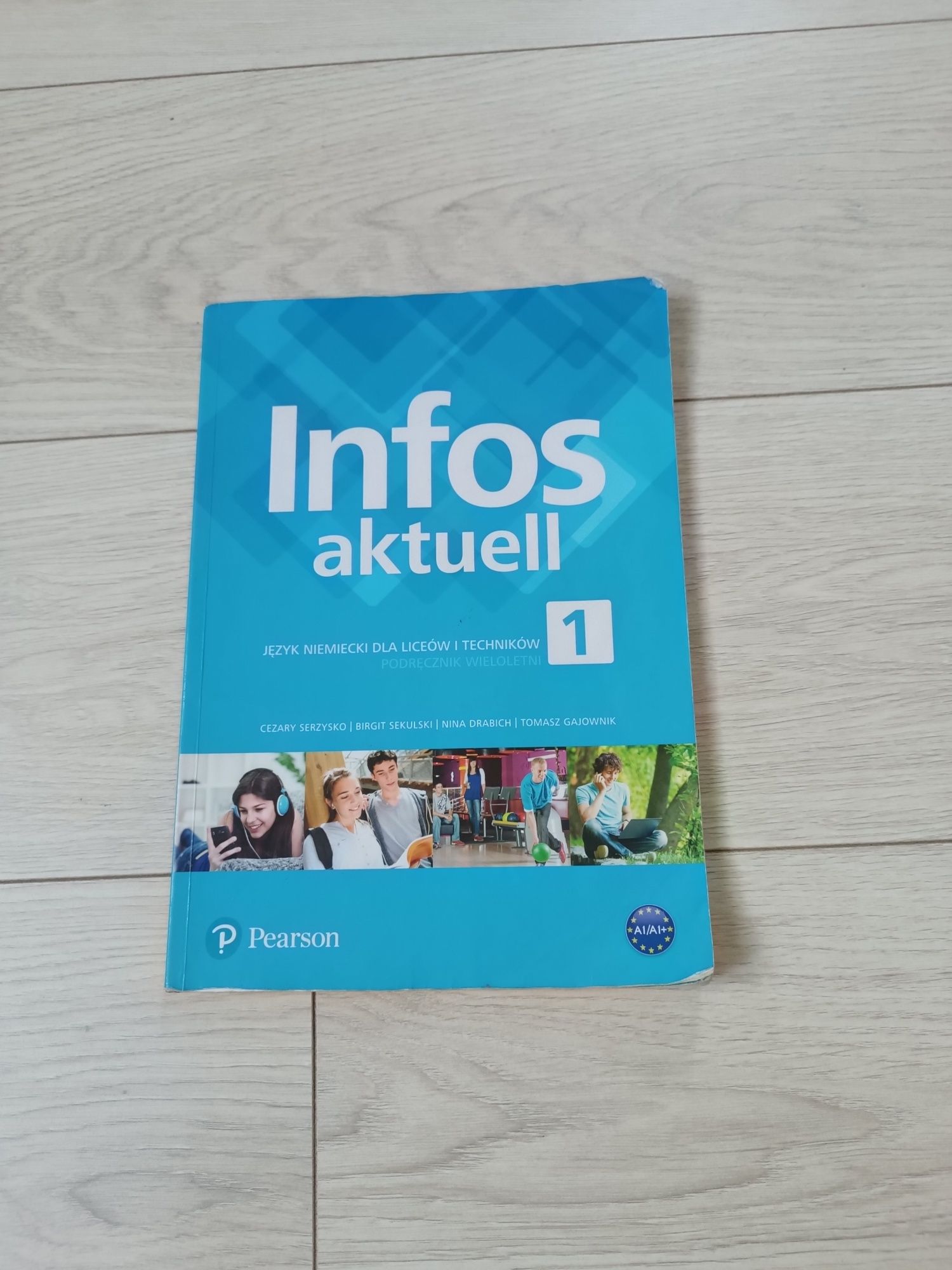 Książka do języka niemieckiego infos klasa 1 liceum i technikum
