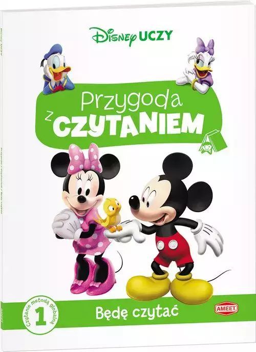 Disney uczy. Przygoda z Czytaniem. Będę czytać. Ameet