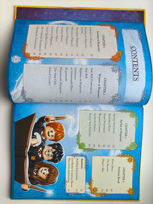 LEGO Harry Potter: Magical Year at Hogwarts. На англійській мові