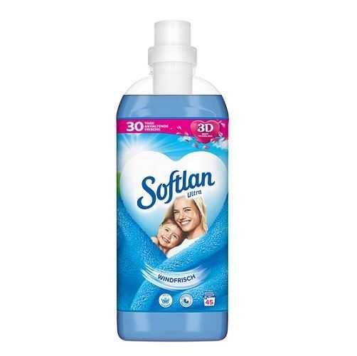 Płyn do płukania Softlan 3D ULTRA  1L Windfrisch 45prań