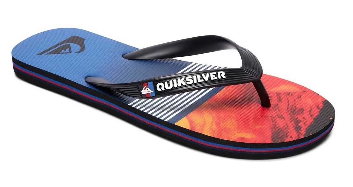 Japonki chłopięce klapki Quiksilver Molokai Lava rozm. 38