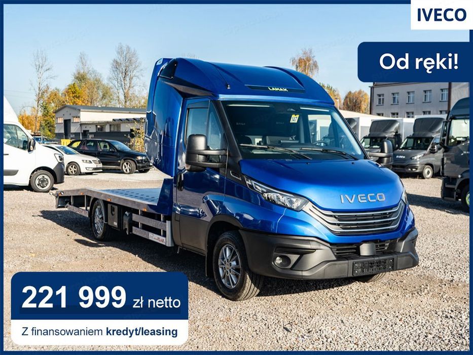 Iveco Daily 35S21 Hi-Matic Autolaweta 3.0 210KM  Czujniki Cofania !! Full LED !! Tachograf !! Radio 10" !!
