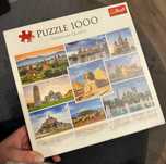 Puzzle Trefl - 1000 Elementów - Widokówki z różnych miejsc świata