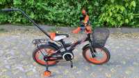 Rower Dziecięcy Nowy 16 cali BMX Mexller Czarno Pomarańczowy