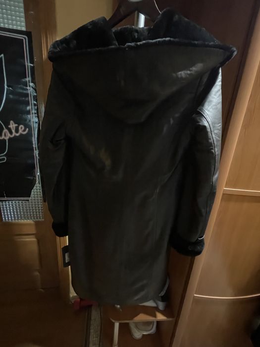 Жіноче пальто з натуральної шкіри Salco (розмір 48)