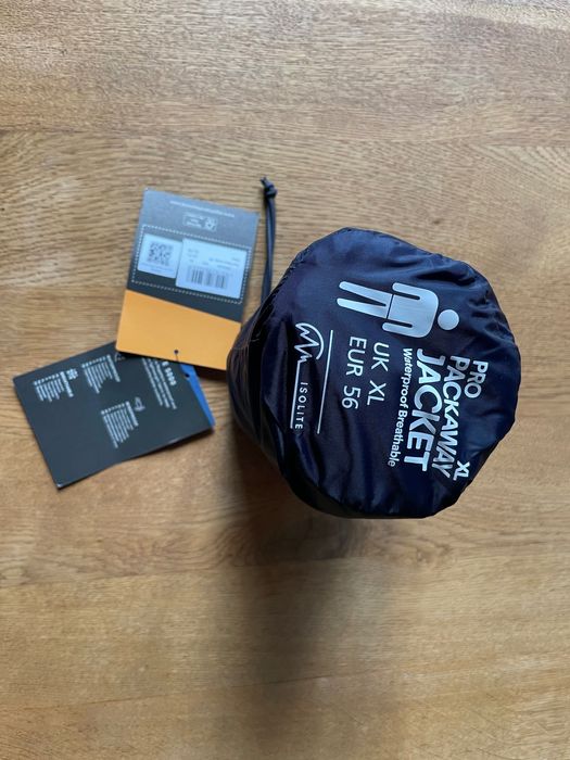 Męska kurtka przeciwdeszczowa Regatta Professional granatowa, nowa, XL