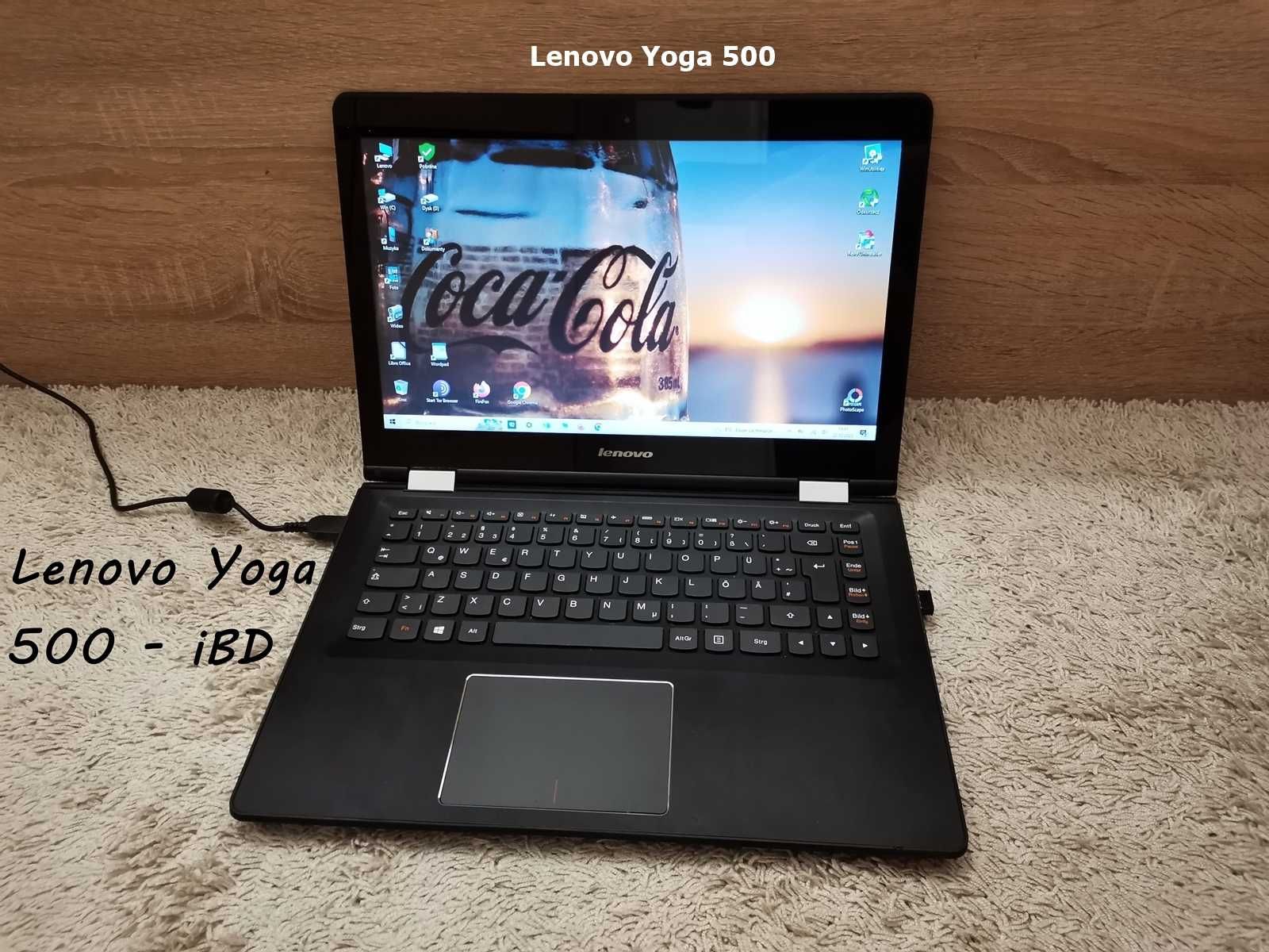Lenovo Yoga 500 - Dotyk
