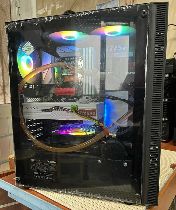 Computador water-cooling trabalho e jogos