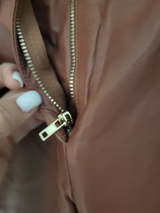 Новые кожаные кюлоты Zara