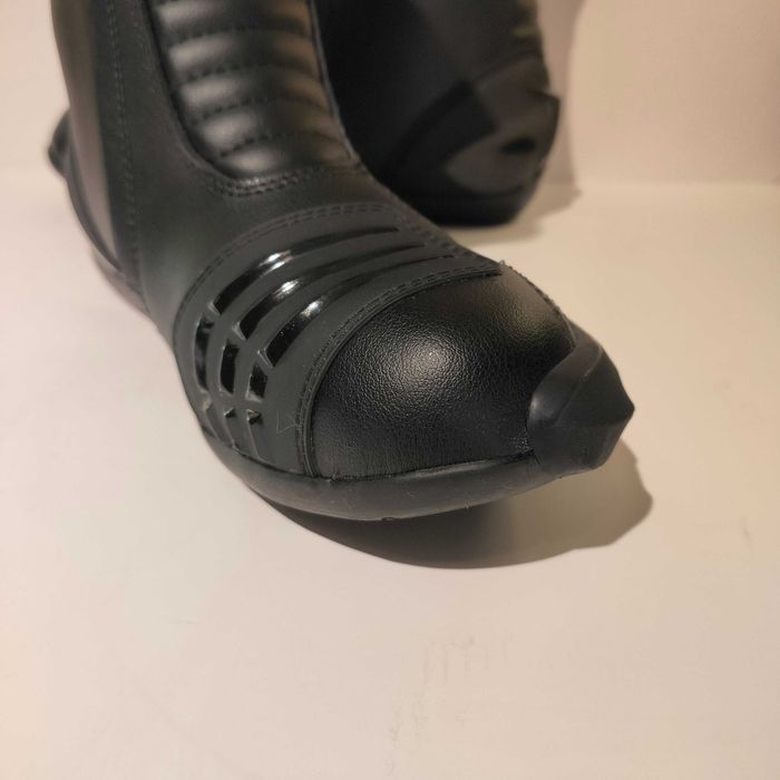 Botas motard cano alto com proteções mota scooter novas