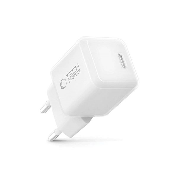 Tech-Protect Ncm25/1-Port Network Charger Pd 25W White