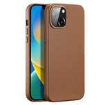 Dux Ducis Grit skórzane etui do iPhone 14 Plus z MagSafe brązowy