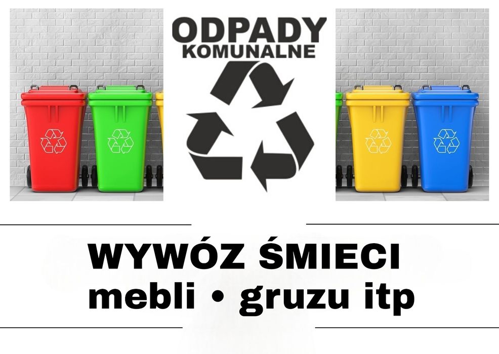 Wywóz śmieci, Sprzątanie i Opróżnianie mieszkań, domów, piwnic.