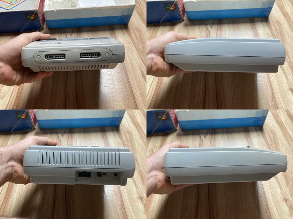 Nintendo Super Famicom (SNES) w pudełku