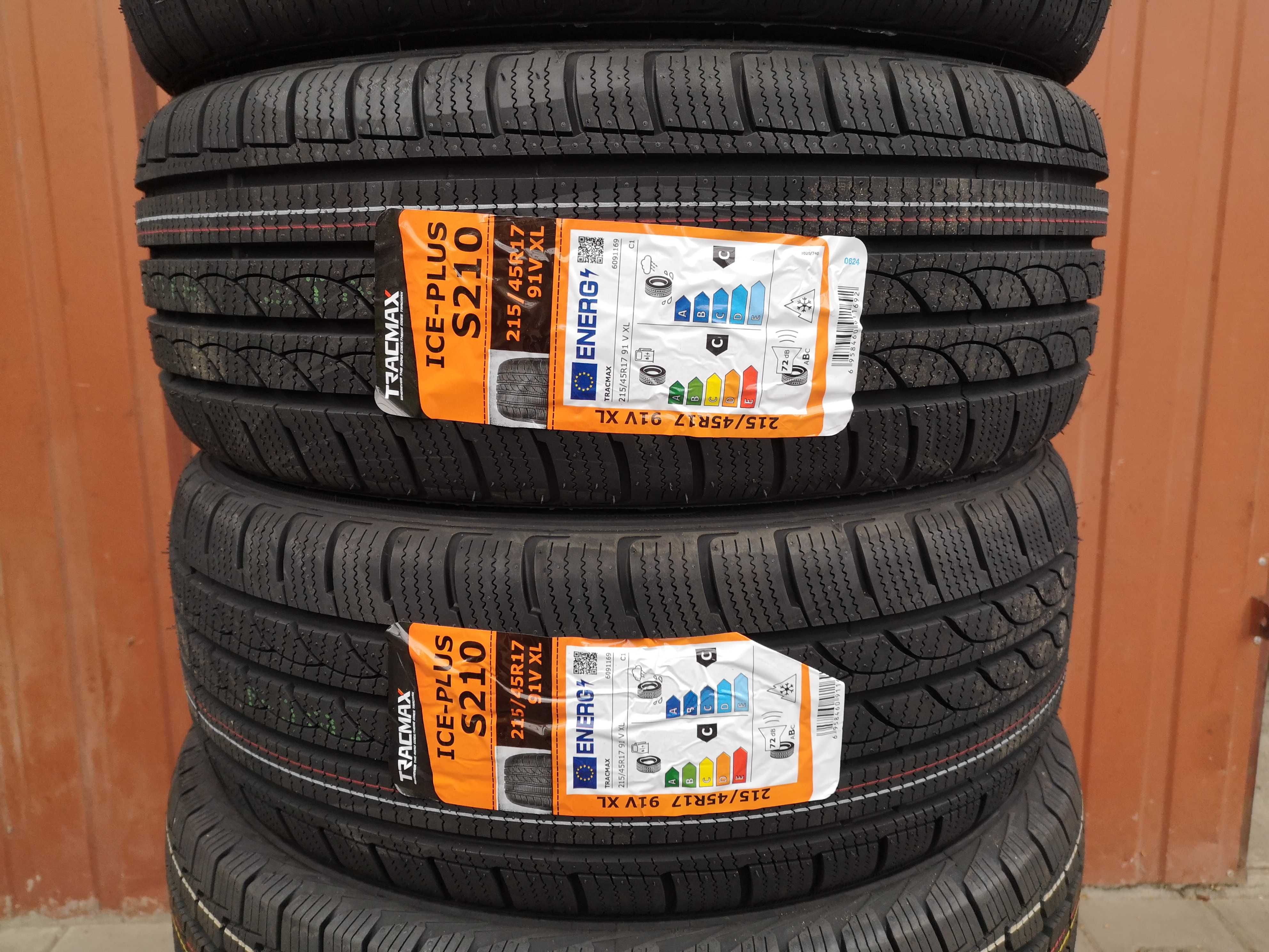 215/45 R17 91V XL - Tracmax Ice-Plus S210 (4 sztuki) NOWE