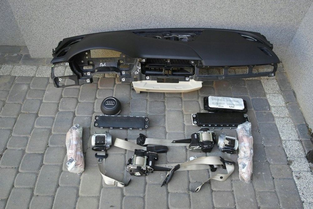audi s4 rs4 b9 usa deska konsola airbag pas pulpit