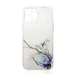 Marble Case etui do iPhone 12 Pro Max żelowy pokrowiec marmur niebiesk