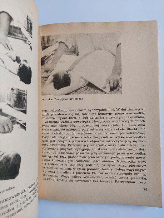 Praca pielęgniarek na oddziale noworodków - Irena Brzozowska. Książka