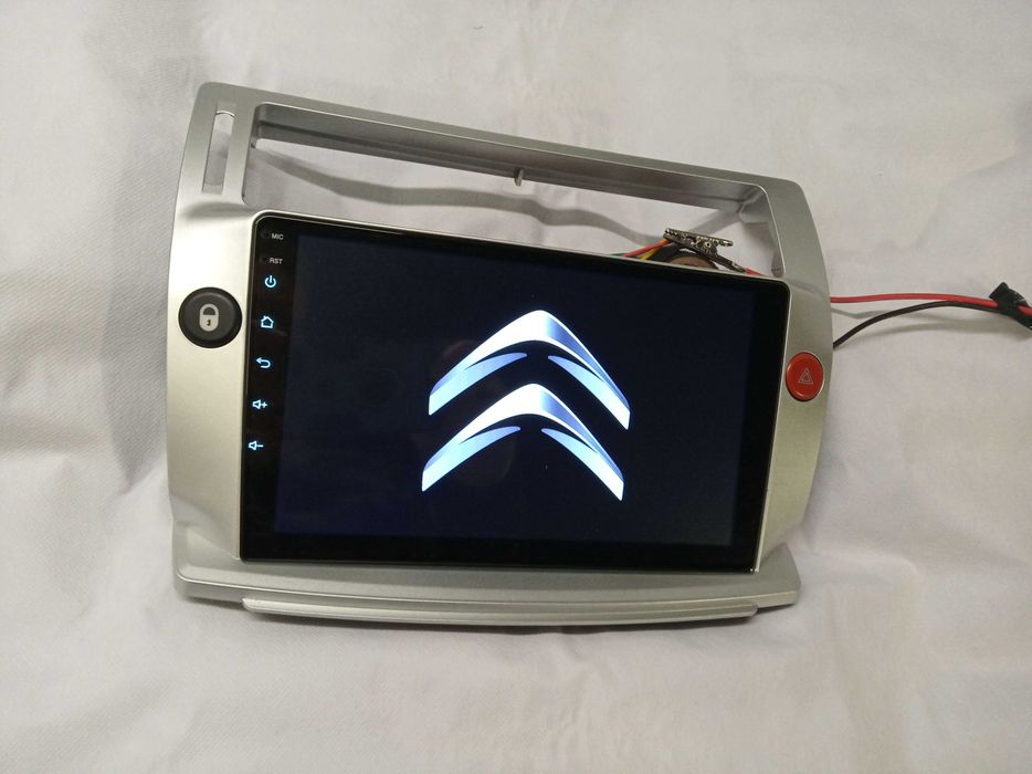 Rádio Citroen C4  - Android 13 – 2 DIN GPS WIFI - Novo Garantia