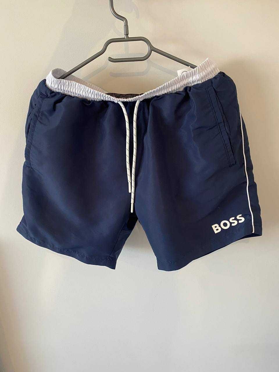 Шорти для плавання HUGO BOSS пляжні шорти плавки сині оригінал чол. М