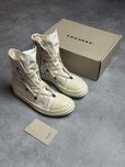 39,44,45 | Rick Owens DRKSHDW Criss Cross Laced High Top Sneaker.