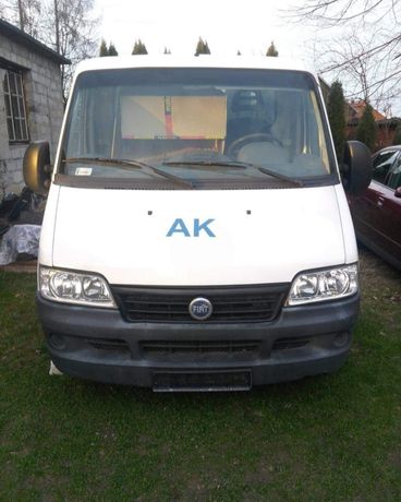 Fiat Ducato przód maska zderzak 2002-