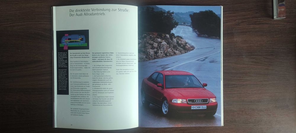 Prospekt Audi A4 B5