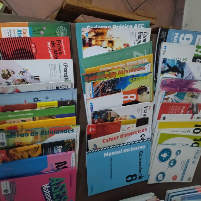 Cadernos de atividades/Livros de fichas