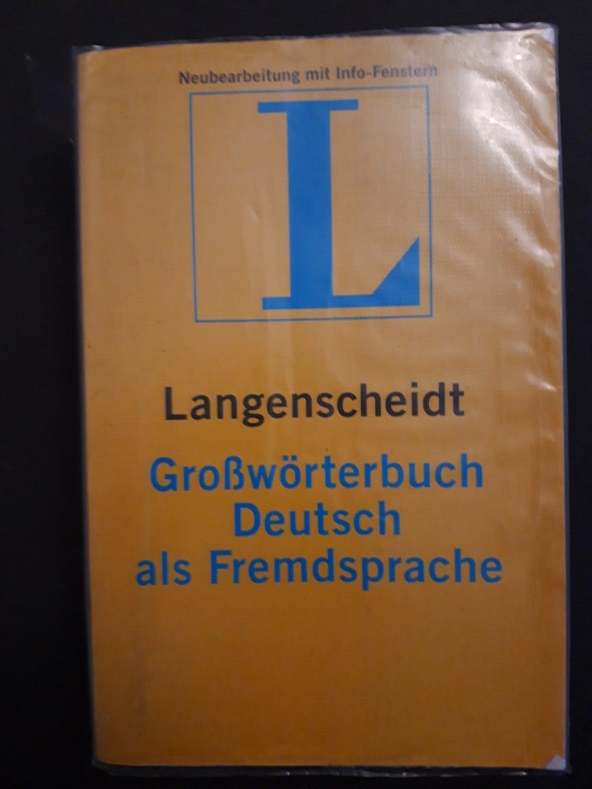 Langenscheidt Großwörterbuch Deutsch als Fremdsprache