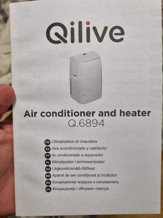 Ar condicionado, aquecedor, desumidificador