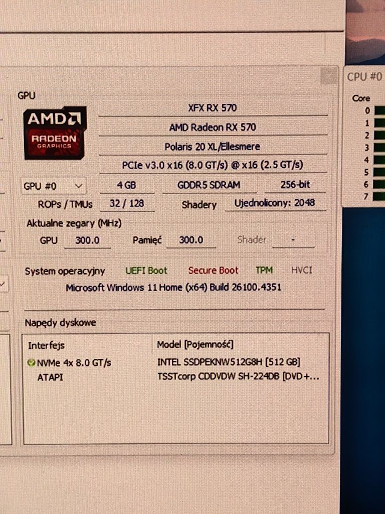 Komputer gamingowy Ryzen 7, RX 570, SSD, Chieftec!