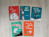 Książki dla dzieci, autora Dr Seuss, 4 sztuki.