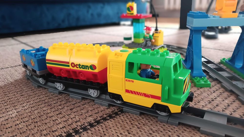 Lego Duplo 5609 Pociąg Towarowy Unikat